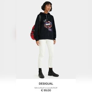 Desigual Women's Sweatshirt Sz Medium